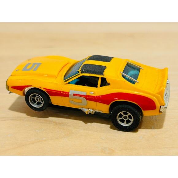 Aurora AFX HO Slot Car Black Blue #5 AMC Javelin Trans Am | eBay 1972 Aurora AFX AMC Javelin HO Slot Car #5 Vintage Racing Toy  Untested